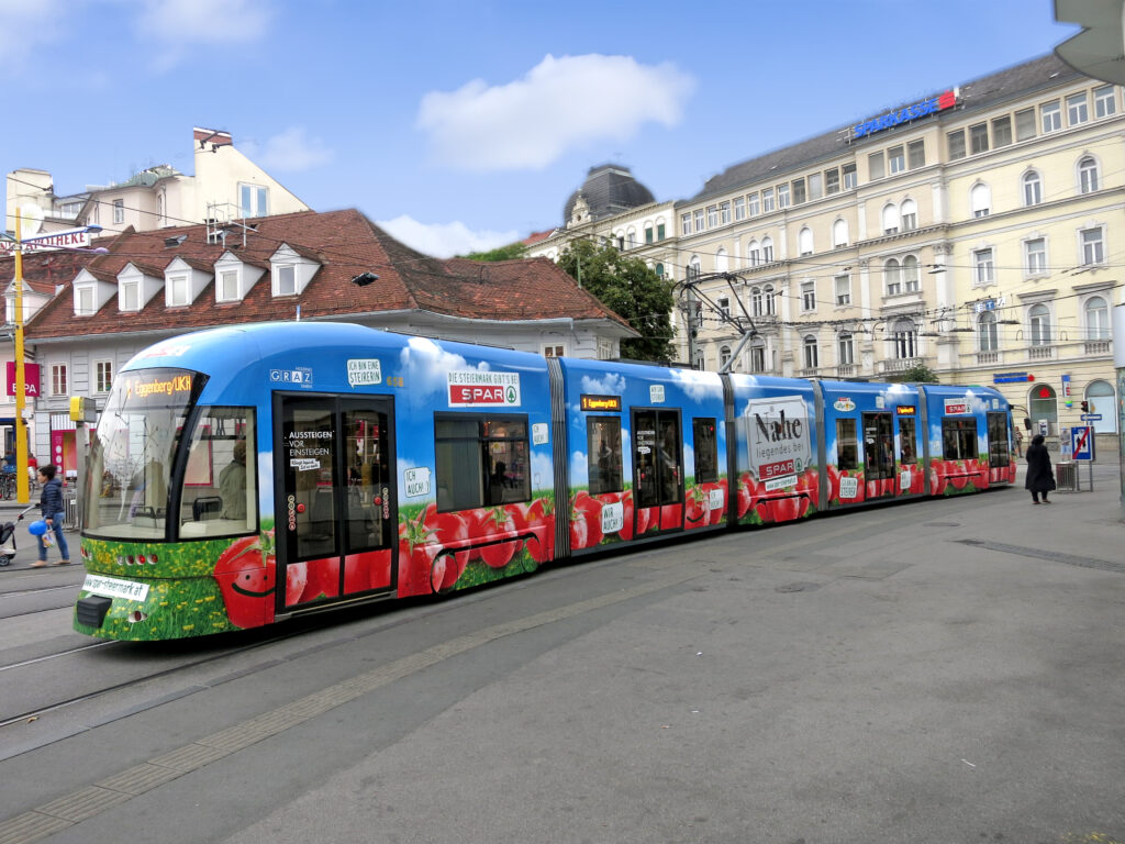 Bim SPAR Beklemmung